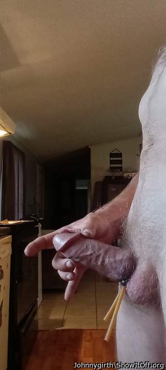 Fantastic engorged, thick, stiff cock man. Wonder if I could