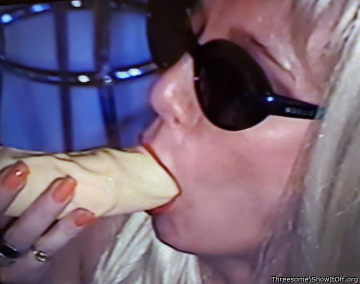 Toys were used in addition too, not instead of. She got sucked and sucked.