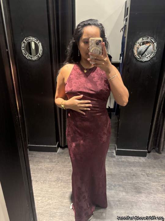 Trying Dresses On