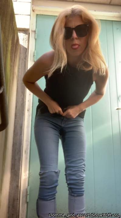 Wetting my jeans
