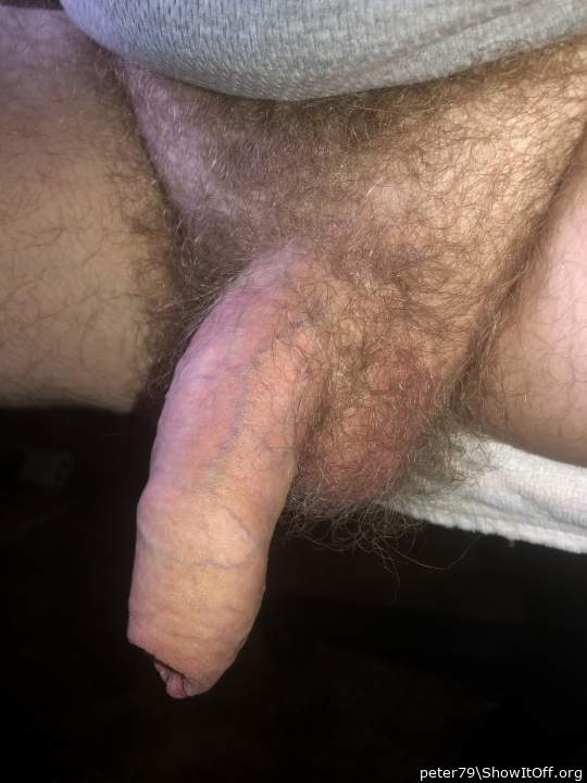 Magnificent hanging dick...VERY nice!!  