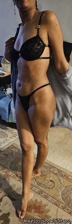 She has a beautiful body and should be put to use daily.