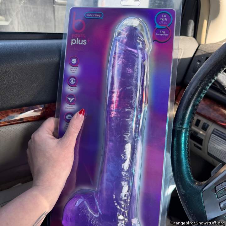 I’ve never seen something this big. Want to see me try?