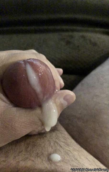 Your wife should be there licking up all that beautiful cum 