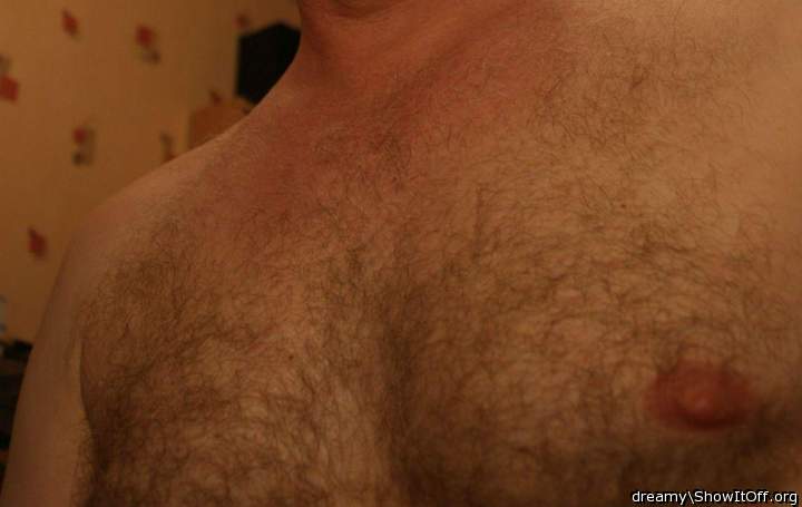 Your chest looks great hairy.
