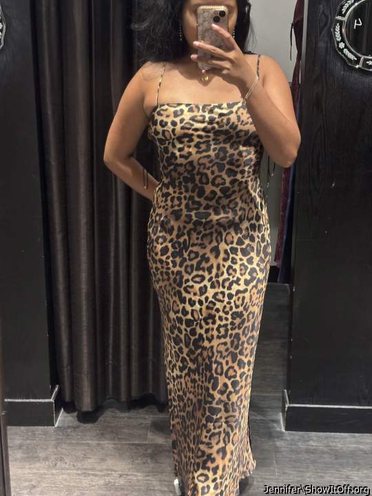Trying Dresses On