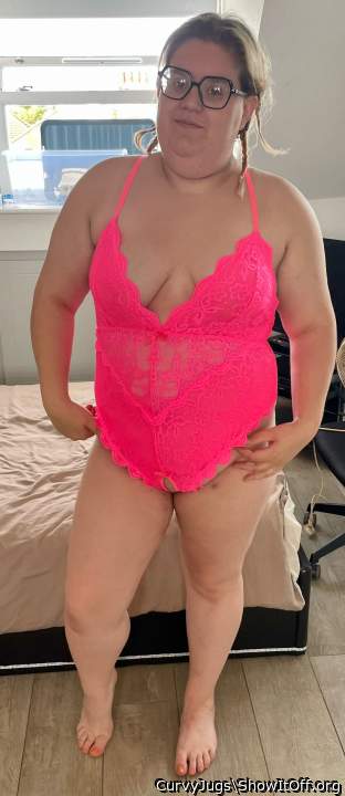 Bright Barbie pink?