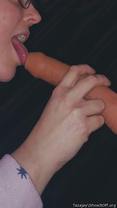 oh to feel you stroking and licking my hard cock
