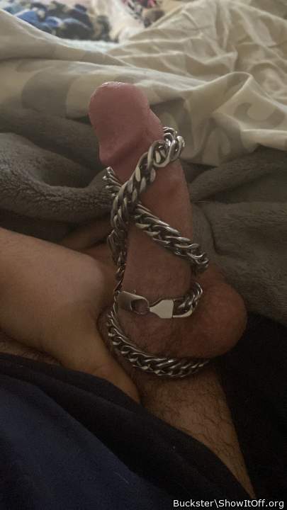Chain that monster cock up before he hurts someone.., wait, 