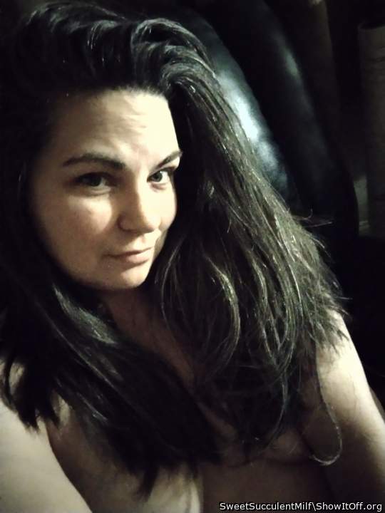 I love the look in your eyes and all your long beautiful hai