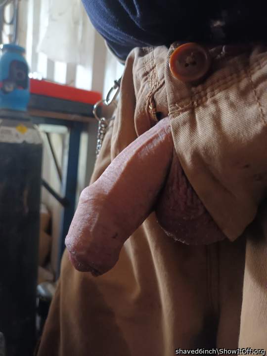 Cock out at work