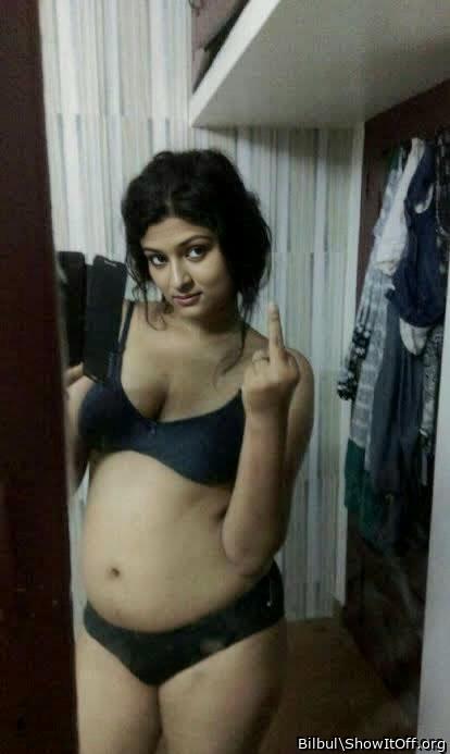 This bad slut is asking for a hard session