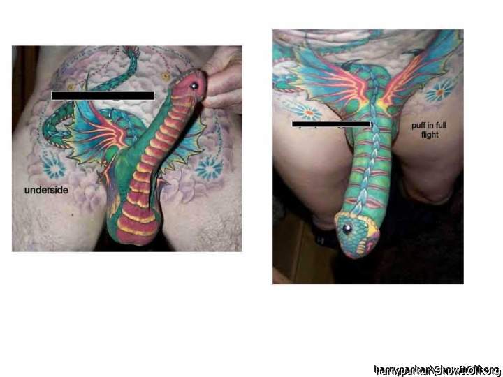 tattooed dick