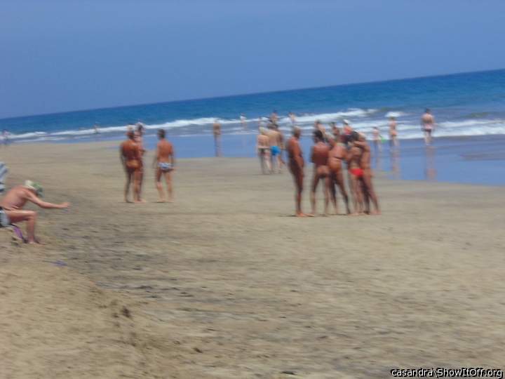 Naked gay beach, Maspalomas, Gran Canaria