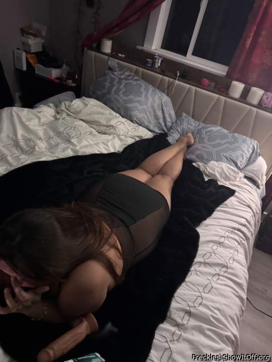 I�m all up in my imagination looking at you with that big di